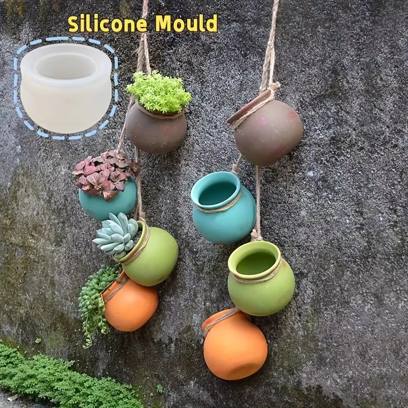 Candle Making Moulds - Silikonowe formy do doniczek, formy do