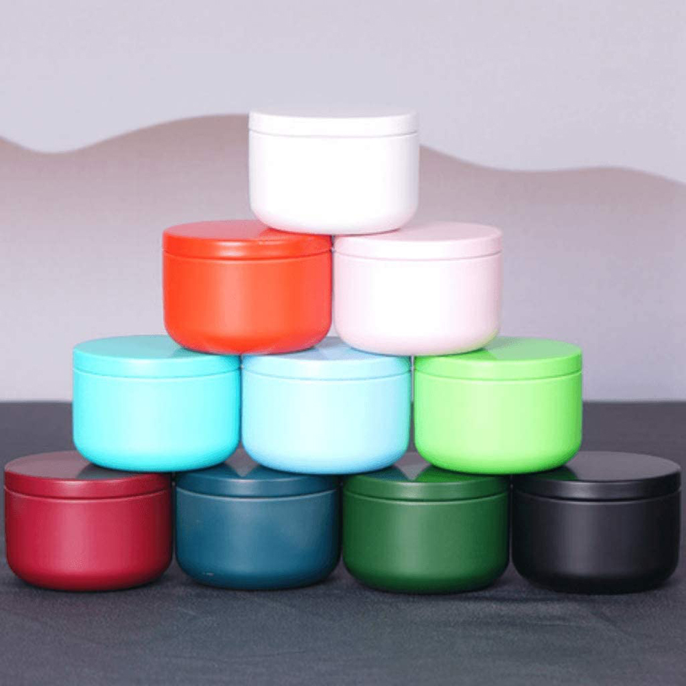 Tin Container Lid - Puszka na herbatę z hermetycznymi pokrywkami