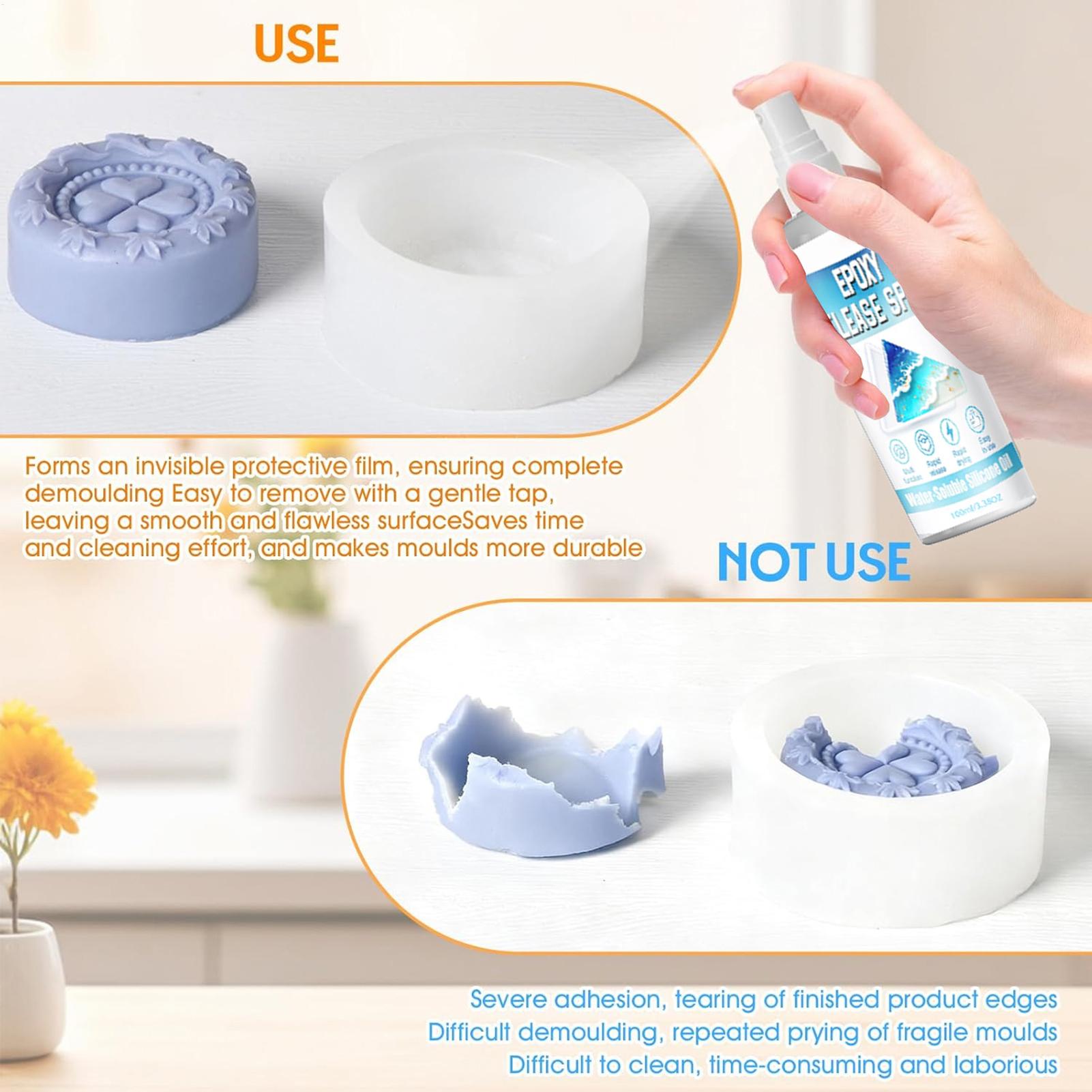 Spray silikonowy do odlewów, s – Candle Making Moulds recenzja i cena