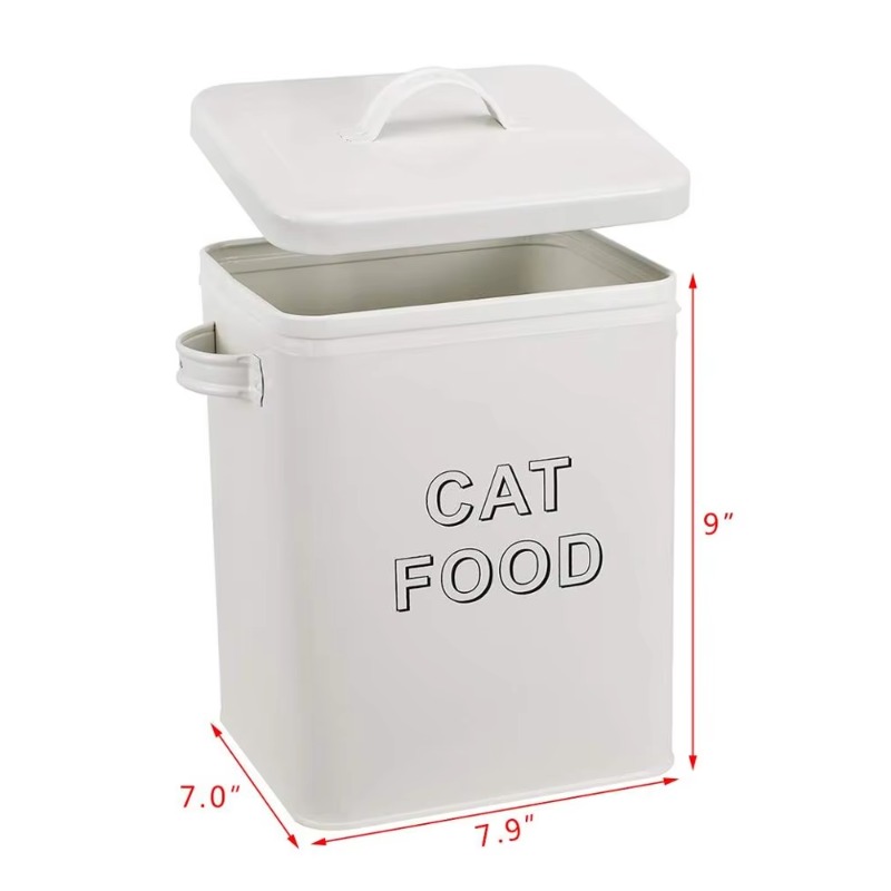 Pojemniki na smakołyki i karmę – Tin Container Lid recenzja i cena