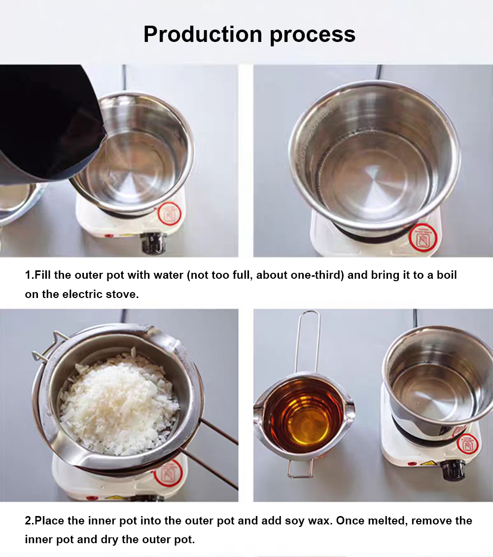 Zestaw świec DIY Zestaw narzęd – Candle Making Instructions recenzja i cena