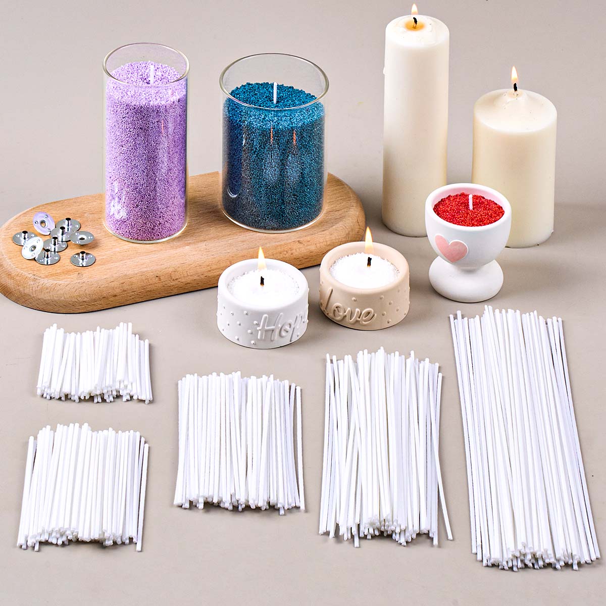 50 szt. Knotów do świec 5-20 c – Candle Making Instructions recenzja i cena