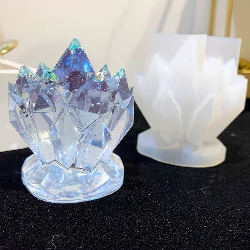 1 szt. Kryształowy klaster Dek – Candle Making Moulds recenzja i cena