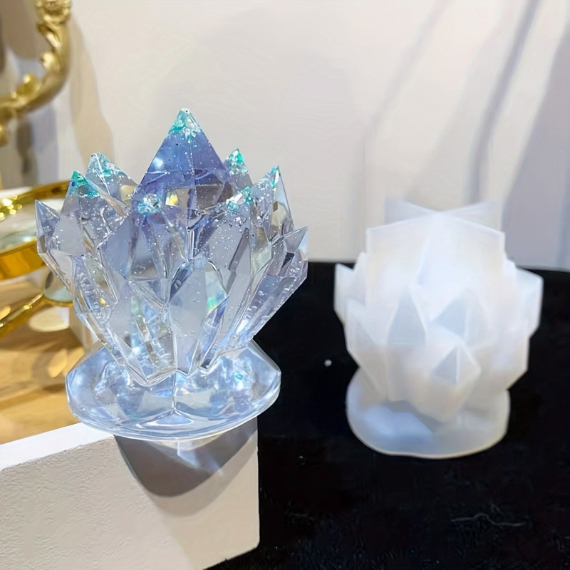 1 szt. Kryształowy klaster Dek – Candle Making Moulds recenzja i cena