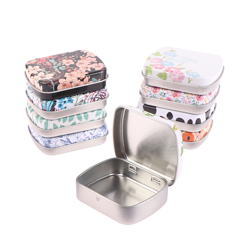 Mini puszka Metal na zawiasach – Tin Container Lid recenzja i cena