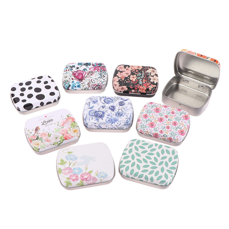 Mini puszka Metal na zawiasach – Tin Container Lid recenzja i cena