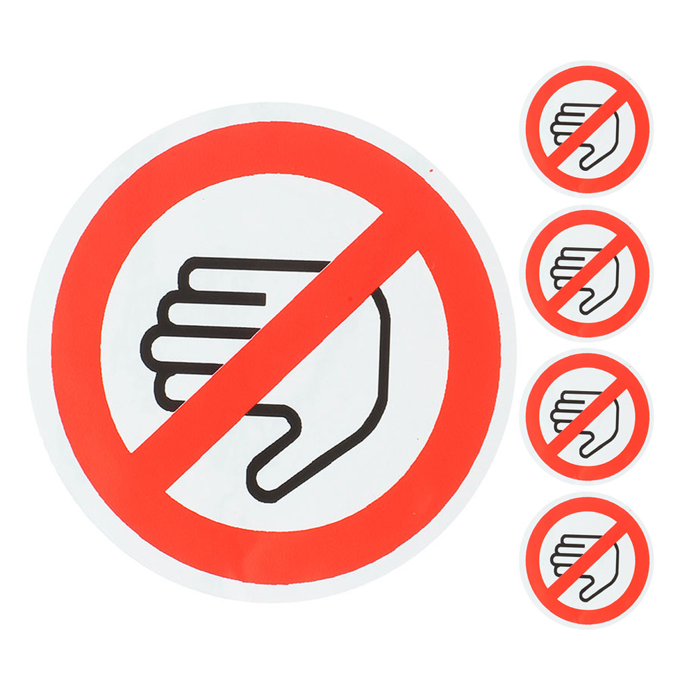 5 sztuk naklejek ostrzegawczyc – Label Sticker Round recenzja i cena