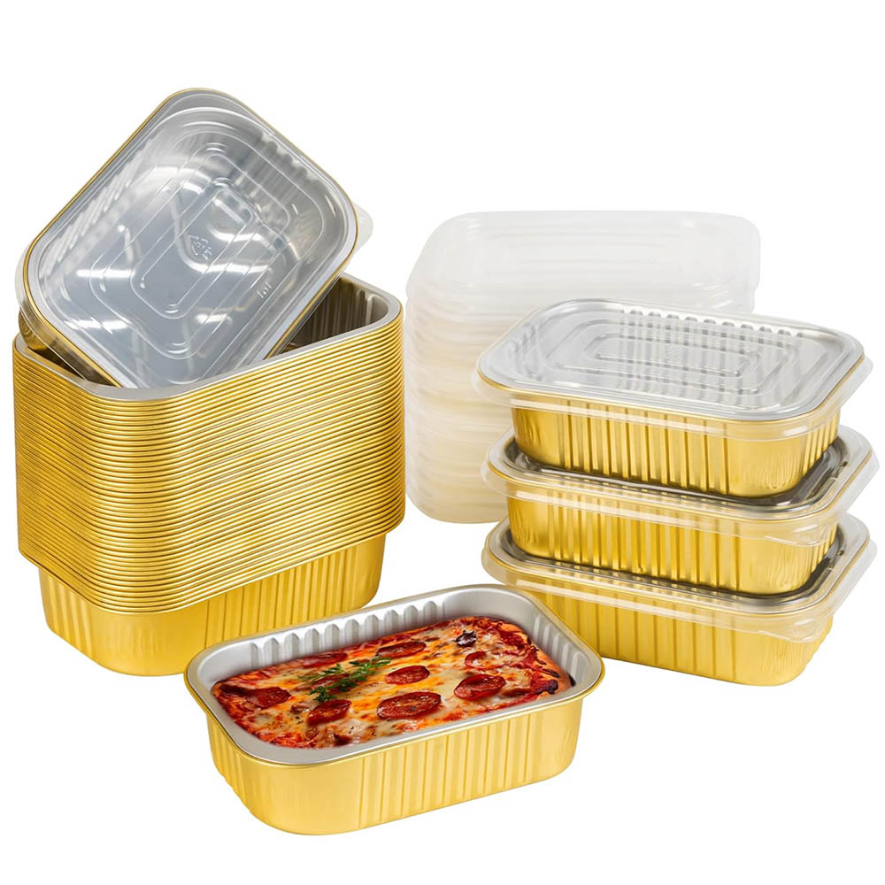 Małe aluminiowe foremki z pokr – Tin Container Lid recenzja i cena