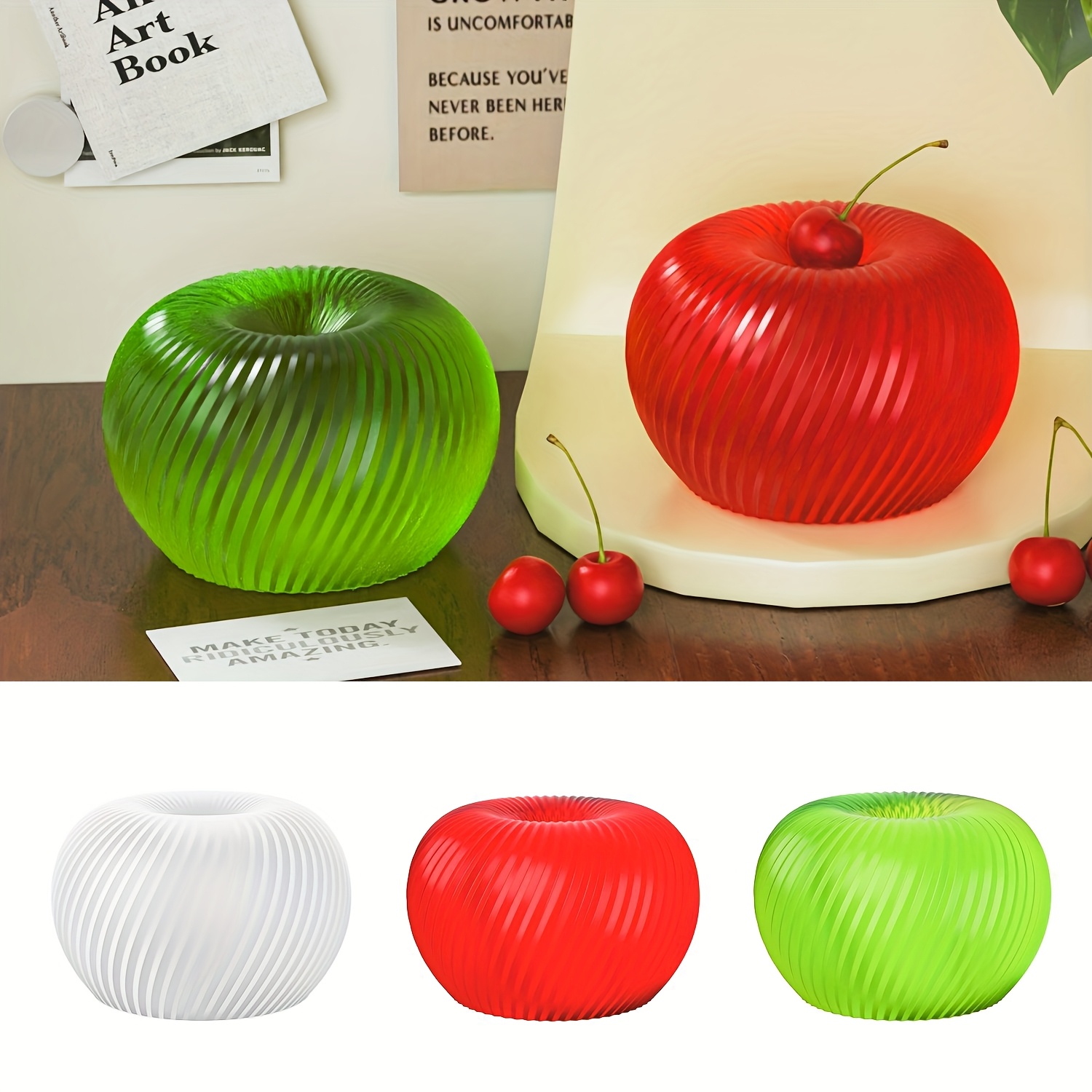 Modna, czerwona silikonowa for – Candle Making Moulds recenzja i cena