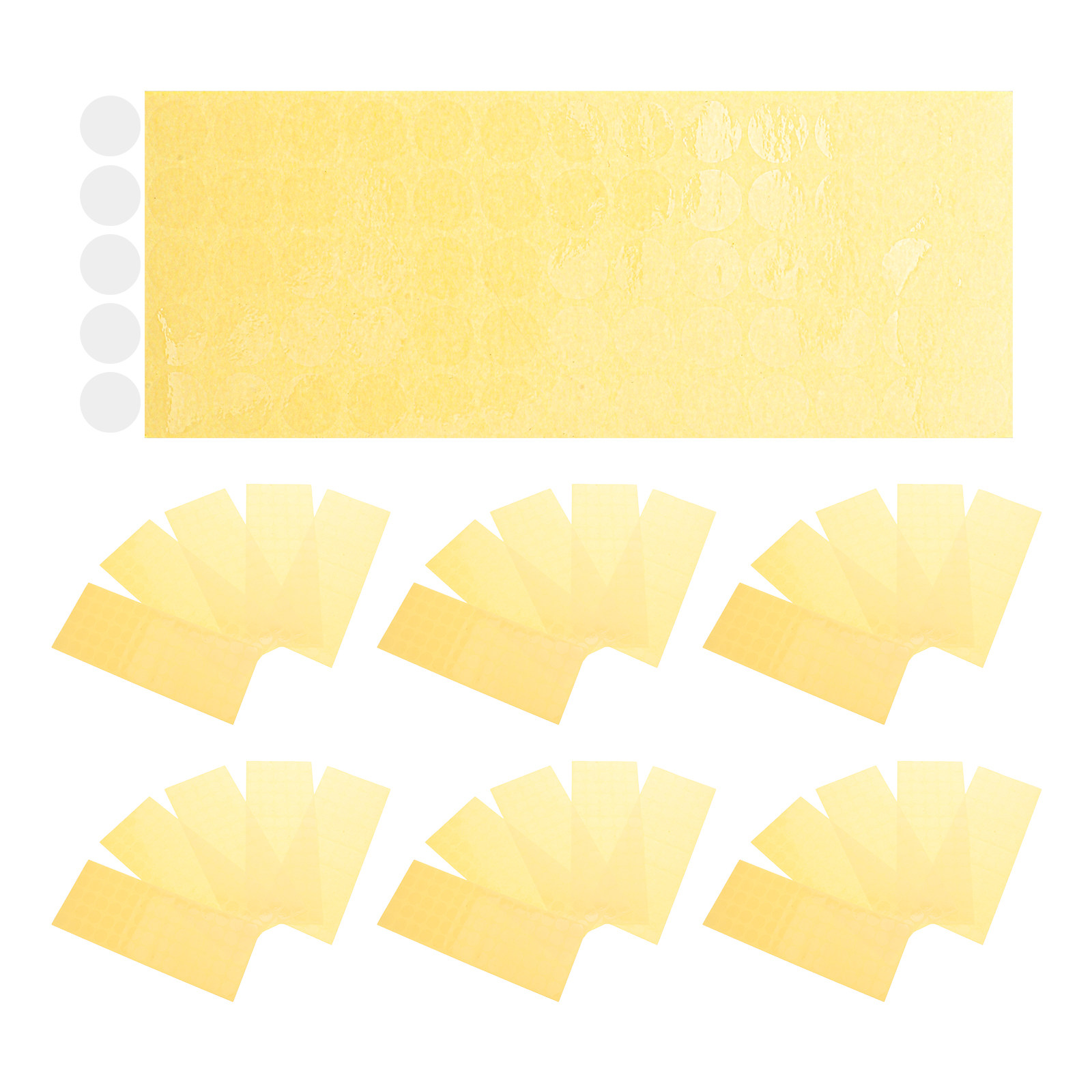 5000 sztuk przezroczystych nak – Label Sticker Round recenzja i cena