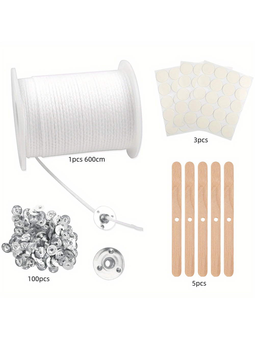 Knot do świec o długości 200 s – Candle Making Instructions recenzja i cena