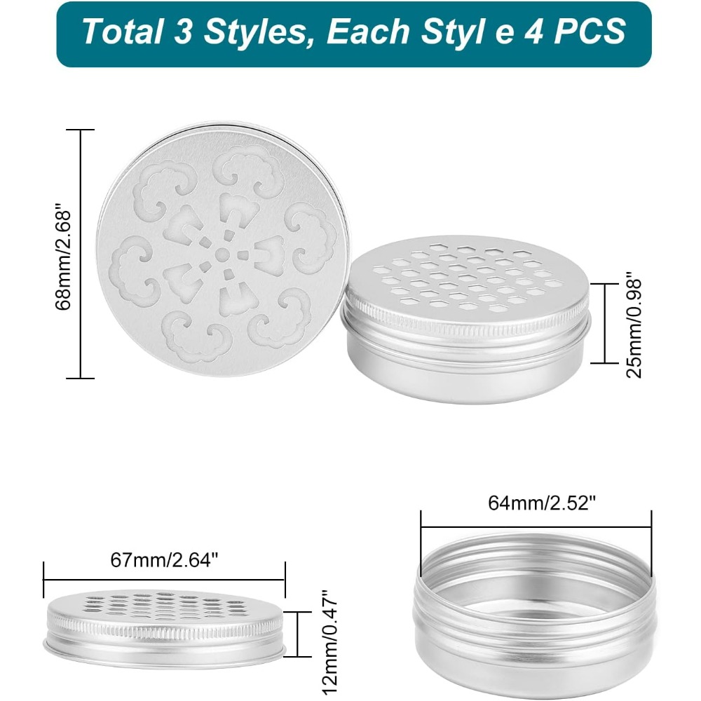 Puszki aluminiowe 60ml (2 uncj – Tin Container Lid recenzja i cena