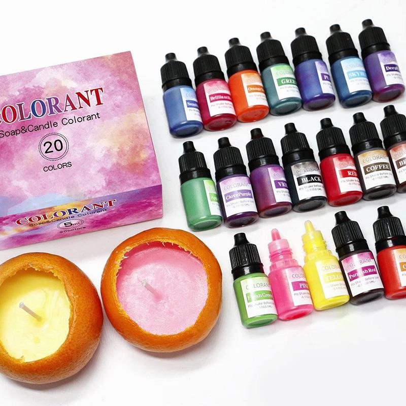 20/24Colors Candle Dyes Pigmen – Candle Making Instructions recenzja i cena