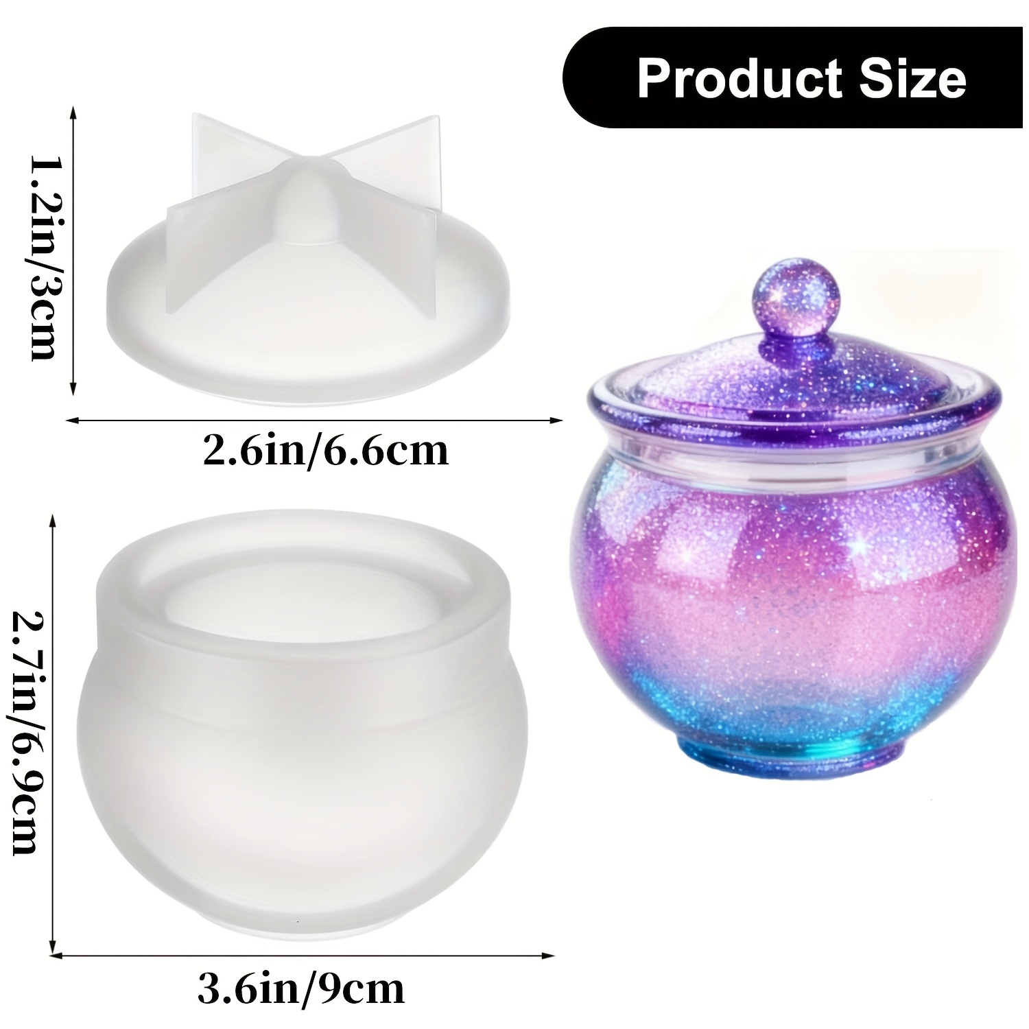 1 zestaw okrągłych form z żywi – Candle Making Moulds recenzja i cena